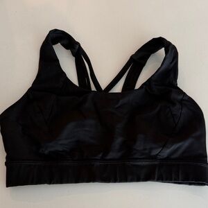 Black Sports Bra